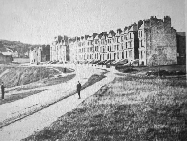 The old road into Port St Mary