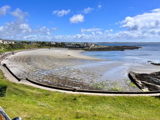Tide's out Chapel Bay