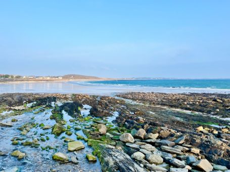 Brewery Beach Carrickey Bay in March