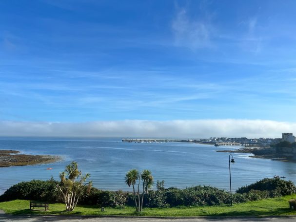 Fog on the horizon